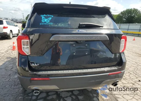 2022 Ford Explorer Xlt из США, поврежденный, VIN 1FMSK7DH7NGA16928